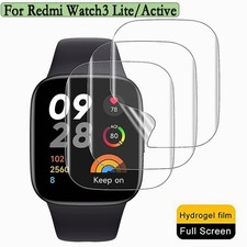 Hydrogel Screen Protector for Redmi Watch 3 Active Lite - 3 6 pcs Full Screen