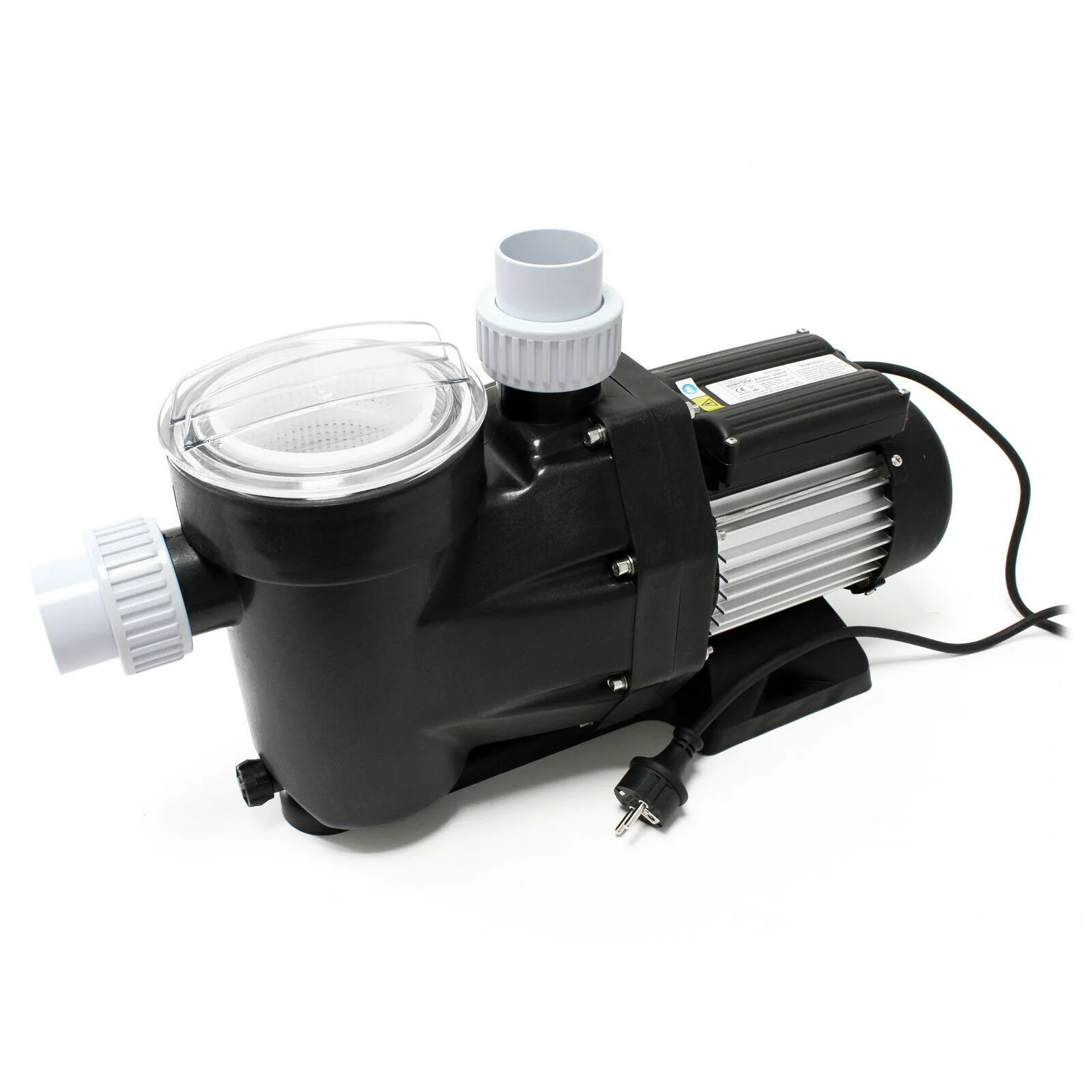 Pompe piscine 19200l/h filtration rapide à haute circulation 750W Hellosho