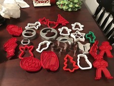 lot of 26 Holiday Cookie Cutters
