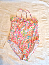 Lilly Pulitzer girls size 12 latice back straps, no defects, sand or pulls EUC