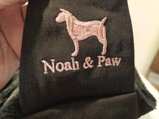 NOAH  PAW DOG SLING CARRIER FOR SMALL DOG, 5-18LB, Adjustable Padded - BLACK