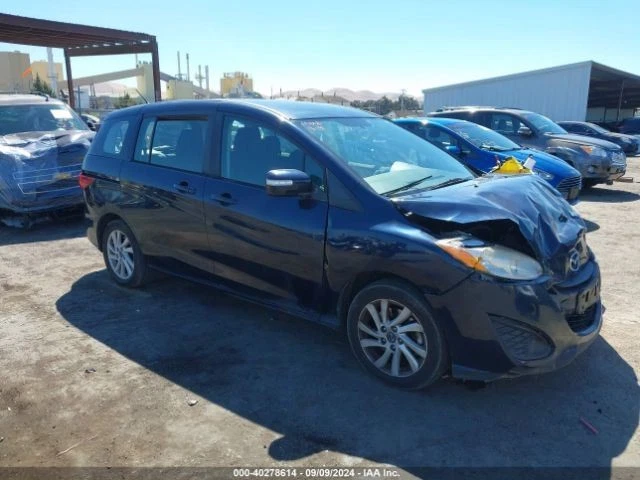 BLK LEFT FRONT DOOR TRIM PANEL 2012 MAZDA MAZDA 5 Foto 2 de 4