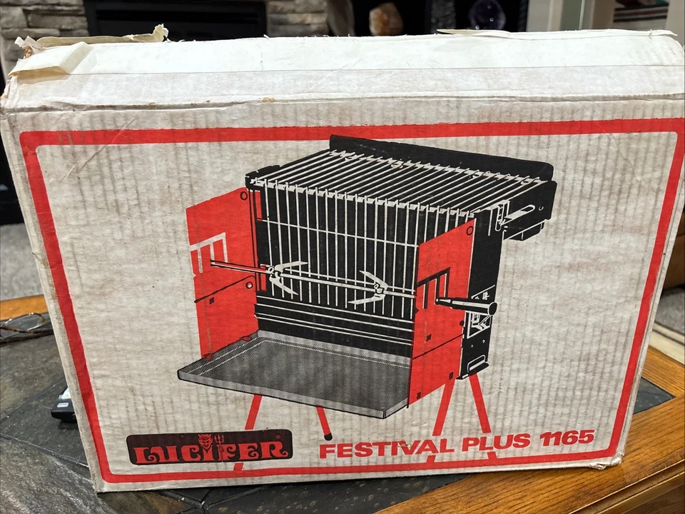 Lucifer Festival Plus Barbecue Bbq Grill 1165 New In Open Box Finland - Image 3 of 4