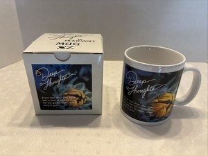 Vintage OZ Deep Thoughts By Jack Handey SNL Mug New In Box