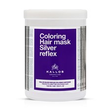 Kallos Silver Reflex Hair Mask 1L Tones Blonde & Grey Hair, Adds Shine 8.99 per litre