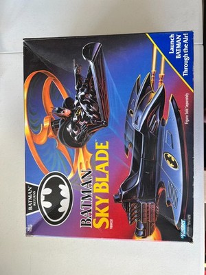 BATMAN RETURNS SKY BLADE VINTAGE KENNER OPEN BOX WITH INSTRUCTIONS