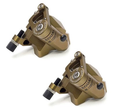 EQUAL  flat mount disc brake set kashima coat color new
