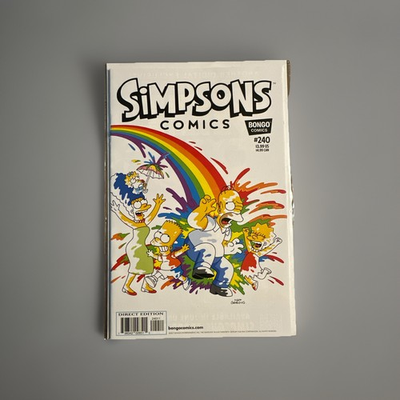#ad Simpsons Comics #240 2017 Bongo Comics $28.00