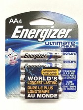 Energizer Ultimate Lithium AA Battery L91BP-4 - 4 Pack