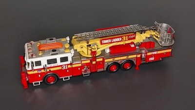 Code 3 FDNY Aerialscope Tower Ladder 31