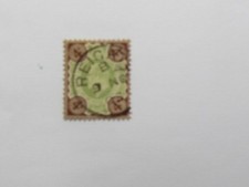 GB Postage Stamps 4 d used stamp 1902 Edward Vii