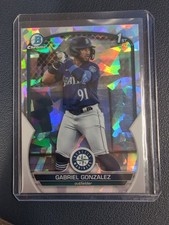 2023 Bowman Gabriel Gonzalez Chrome Atomic Refractor 1st - #BCP-133