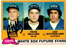 Rusty Kuntz Signed 1981 Topps Rookies #112 White Sox