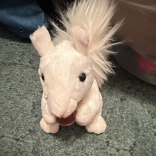 Aurora White Squirrel Plush Stuffed Animal Holding Acorn Small 6-14 in 2022