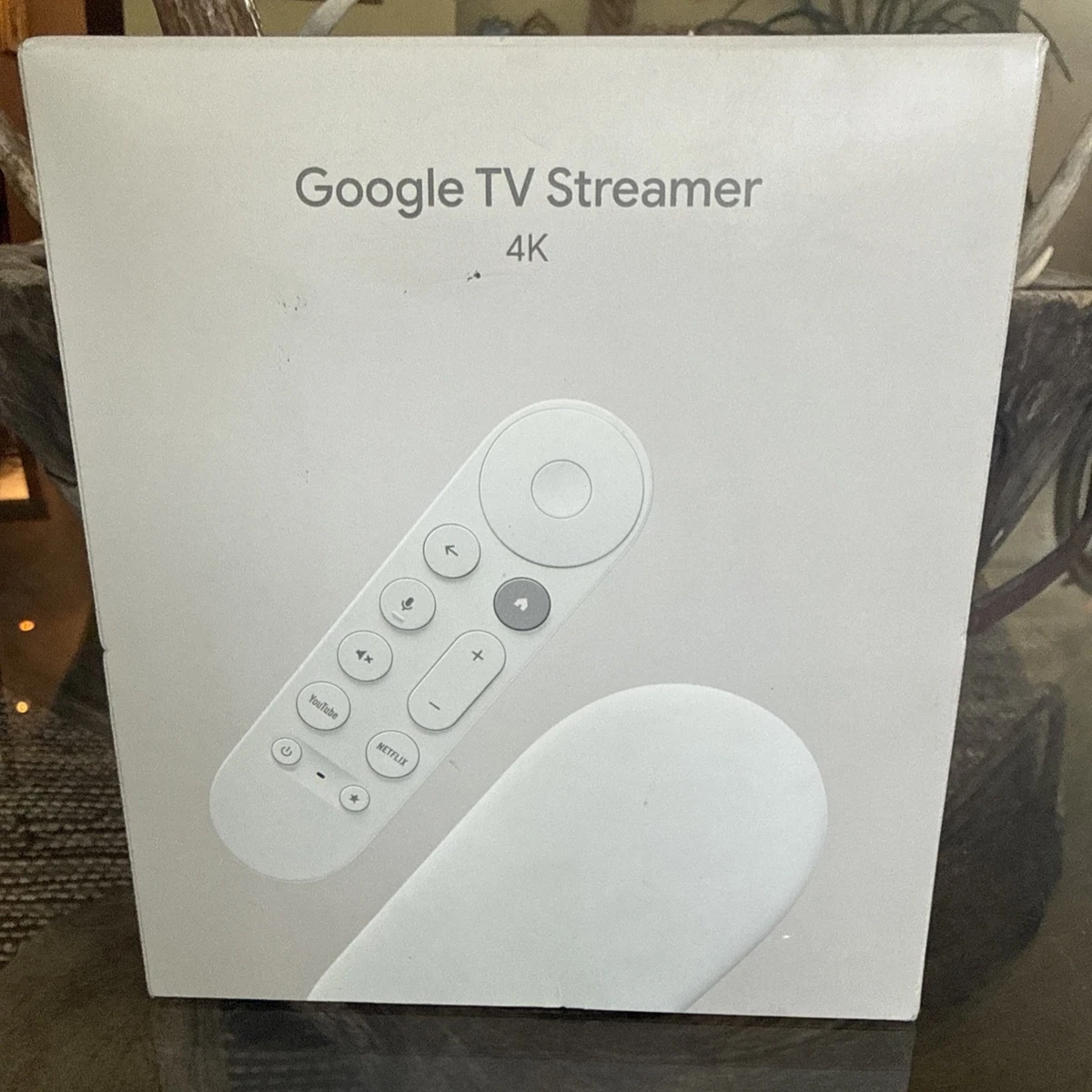 Google Chromecast Con Google TV 4K Bianco Ghiaccio | Streaming In Ultra HD Con Telecomando E Supporto Per App E Assistente Vocale