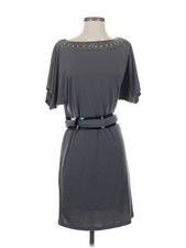 Suzi Chin for Maggy Boutique Women Gray Cocktail Dress 4