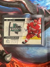 2021 Upper Deck SP Game Used Embroidered in History Rookies Joe Veleno Rookie RC