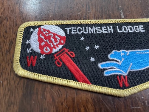TECUMSEH OA LODGE 65 Boy Scouts BSA OA GOLD Flap - Picture 6 of 8