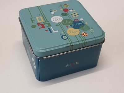 Live the Green Life   - Uhrenbox - Tin / Dose von Fossil (R3A)