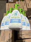Pack of 6- Babyganics Baby Shampoo + Body Wash Pump Bottle - Fragrance Free