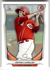 2014 Bowman Draft #DP115 Gavin LaValley 1st Cincinnati Reds Baseball