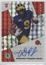 2020 Panini Mosaic Rookie Auto Mosaic Donovan Peoples-Jones #RA56 Auto s3g