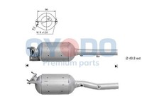 Oyodo Dpf RußPartikelfilter Dieselpartikelfilter 20N0038-OYO FüR Renault ScÉNic