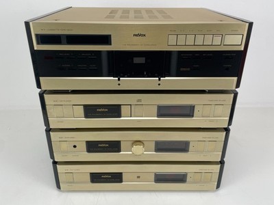 Revox H1 / H2 / H5 / H6 Set   Cassette + CD + Amplifier + Tuner   Remote/Manuals