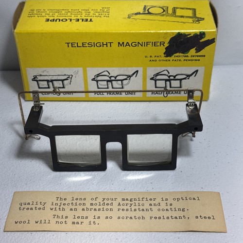 Clip On TELESIGHT MAGNIFIER Glasses #28 5