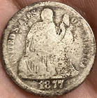 1877-S Seated Liberty Dime — photo from another recent sale