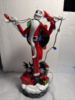 Disney The Nightmare Before Christmas Jack Skellington Light-Up Statue Holiday