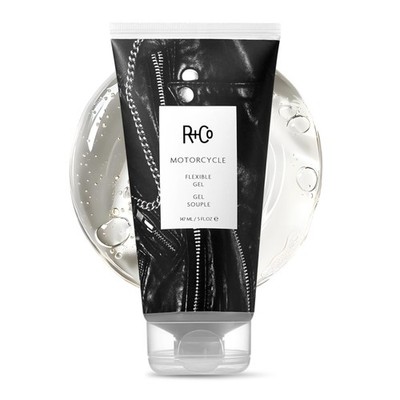Styling Gel Flexible Hold Wax Like Shine Heat Protectant 5 Fl Oz R+Co Motorcycle