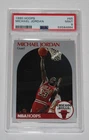 1990 Hoops Basketball Card #65 MICHAEL JORDAN Bulls Graded PSA 9 MINT