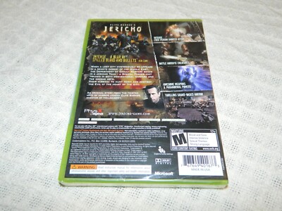 Clive Barker's Jericho (Microsoft Xbox 360) NEW FACTORY SEALED