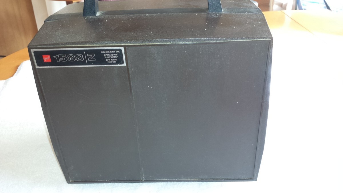 Vintage Gaf 1588 Z Dual Super 8 MM Projector See Description | eBay
