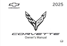 2025 Chevrolet Corvette Owners Manual User Guide