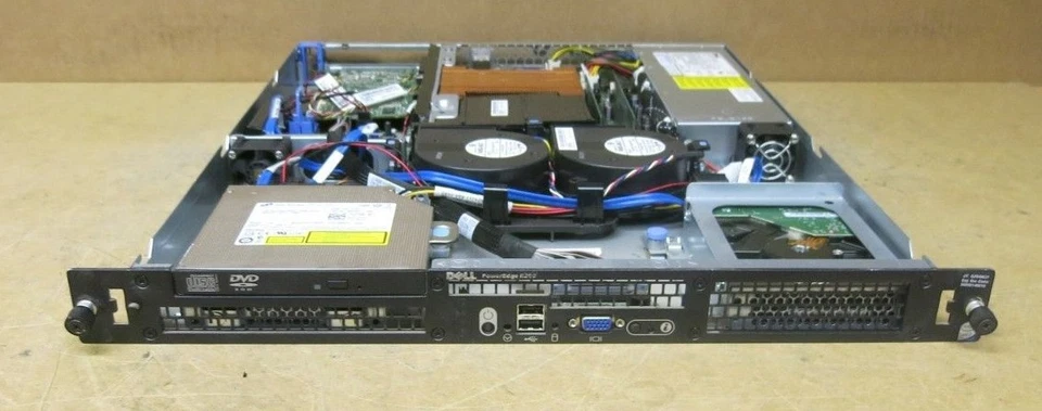 Dell Poweredge R200 Intel Core 2 Duo E7300 @ 2.66Ghz 320GB HDD 2GB RAM Server - Image 2 of 4