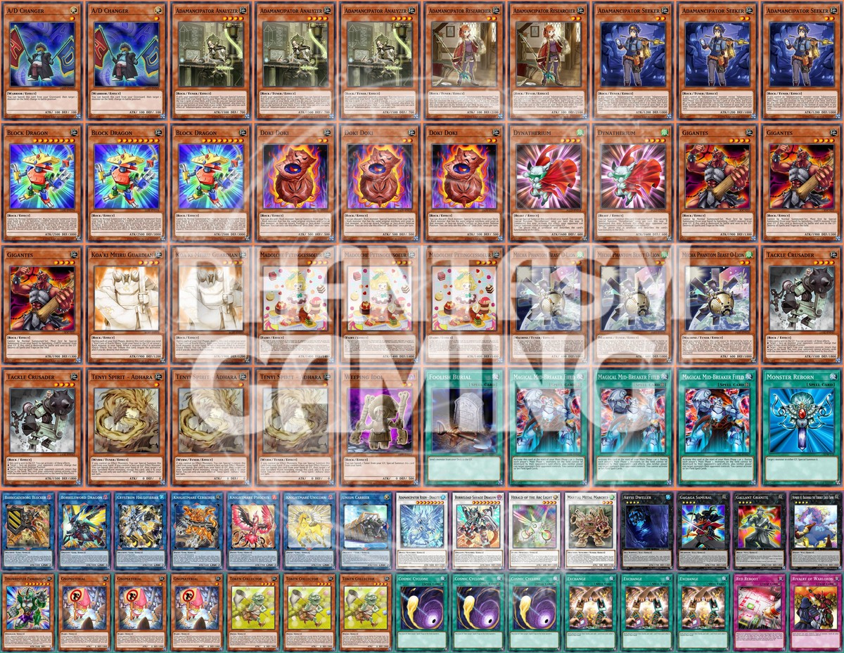 Adamancipator Deck Borrelsword Dragon Dinowrestler Yugioh Adamancipator Deck Borrelsword Dragon Dinowrestler Yugioh