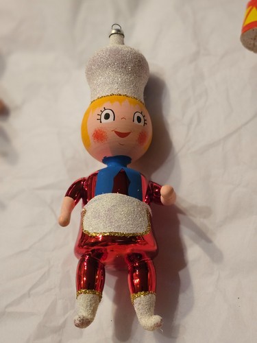 Vintage De Carlini ? Italienischer Weihnachtsschmuck aus mundgeblasenem Glas - Koch - Campbell's? - Bild 15 von 15
