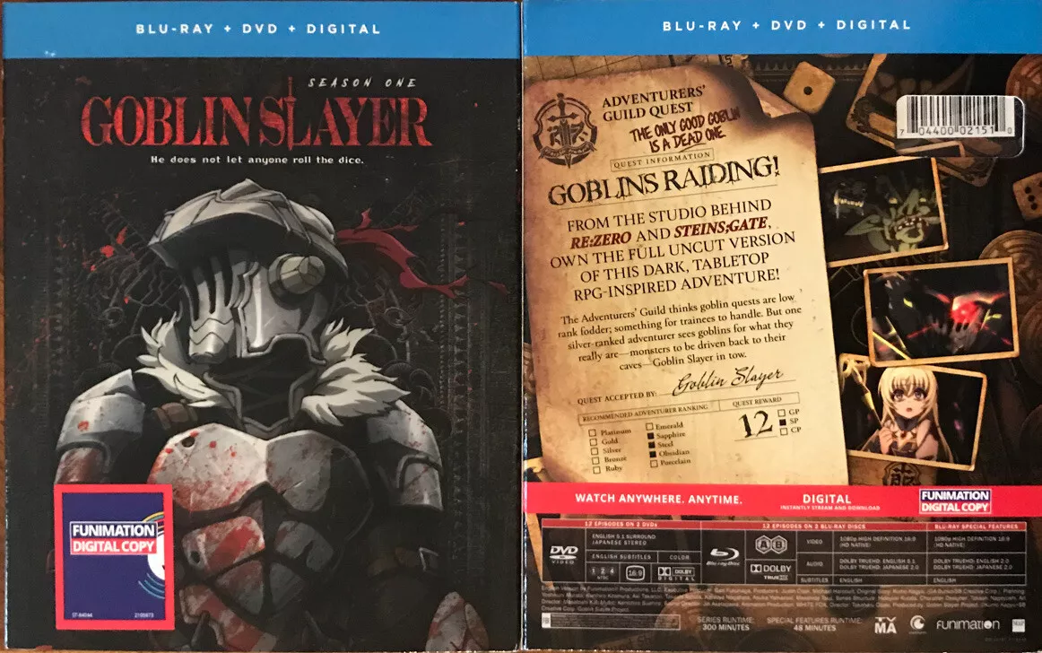 Goblin Slayer: Season One Blu-ray (Blu-ray + DVD + Digital HD)