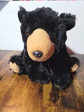 12 Inch Cuddlekins Black Bear Plush Stuffed Animal by WILD REPUBLIC 2013