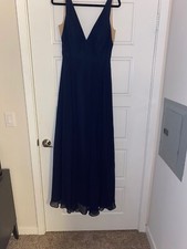 Jenny Yoo Bridesmaid Dress - Navy - 8