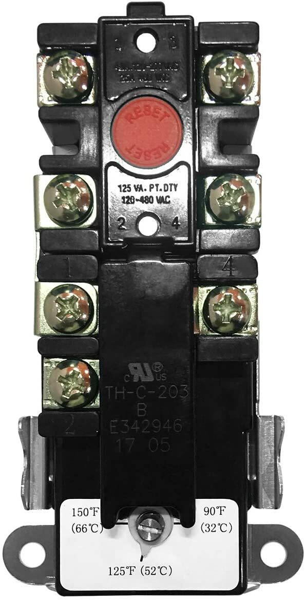 THERMOSTAT FOR DOUBLE ELEMENT TANKS ELECTRIC WATER HEATER | eBay