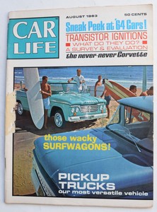 CAR LIFE MAGAZINE - AUGUST 1963