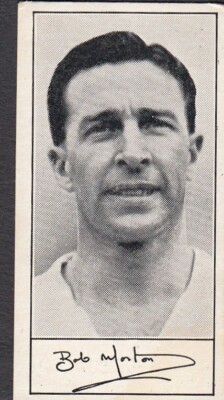 BARRATT - BERÜHMTE FUSSBALLER A7 #28 R. MORTON LUTON TOWN
