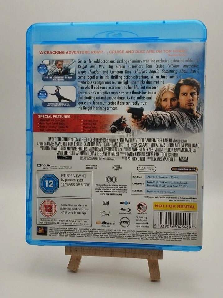 Knight And Day (Blu-ray, 2010) - Image 3 of 3