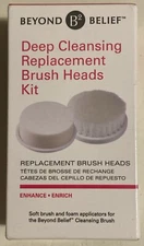 B2 Beyond Belief Deep Cleansing Replacement Brush Heads Kit New