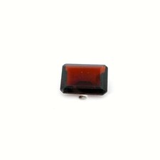2.09ct Loose Emerald Cut Genuine Garnet 9 x 6.5mm