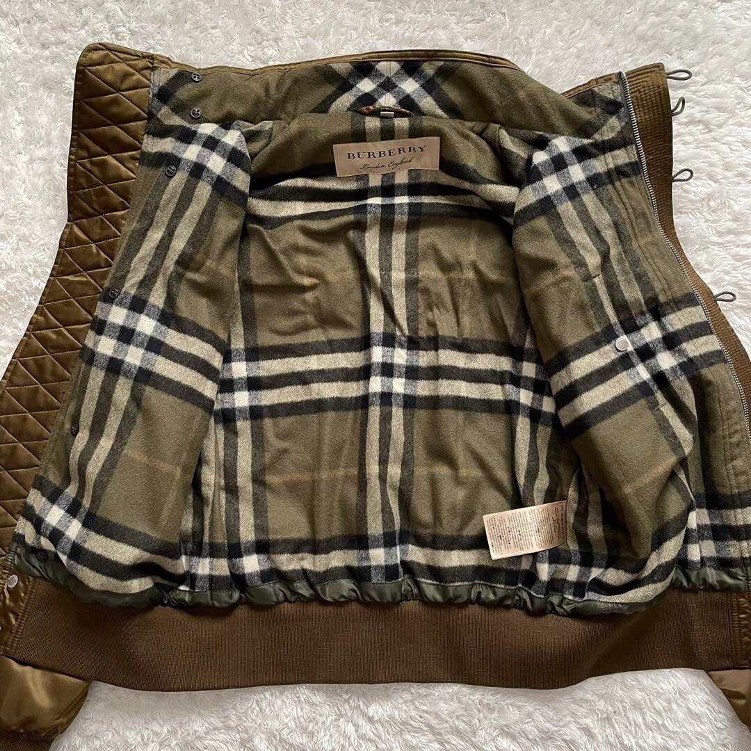 Burberry London England MA-1 bomber jacket Men's 54 size Burberry London England MA-1 bomber jacket Men's 54 size