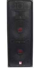 Rockville Dual 12  2000 Watt 3-Way 8-Ohm Passive DJ/Pro Audio PA Speaker RSG12.